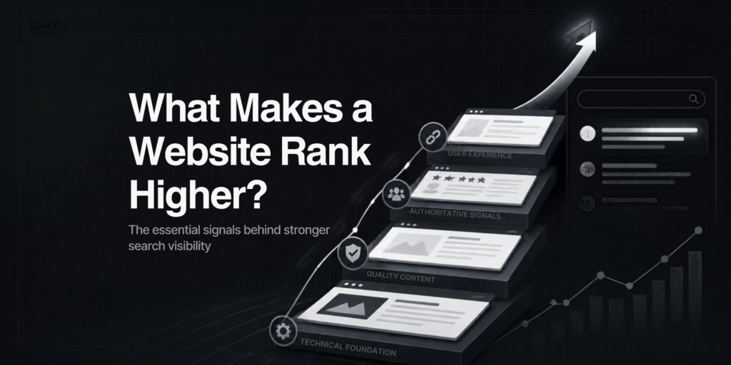what makes a website rank higher